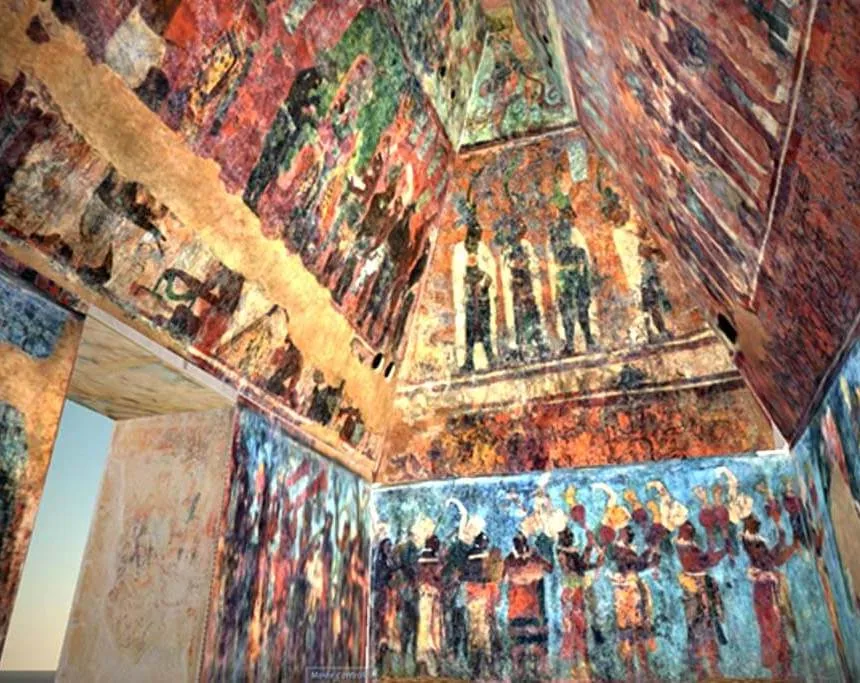 Murales mayas de Bonampak, Chiapas